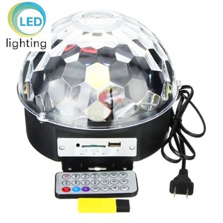 Đèn Led Sân Khấu Pha Lê 7 Màu Cảm Ứng có khiển