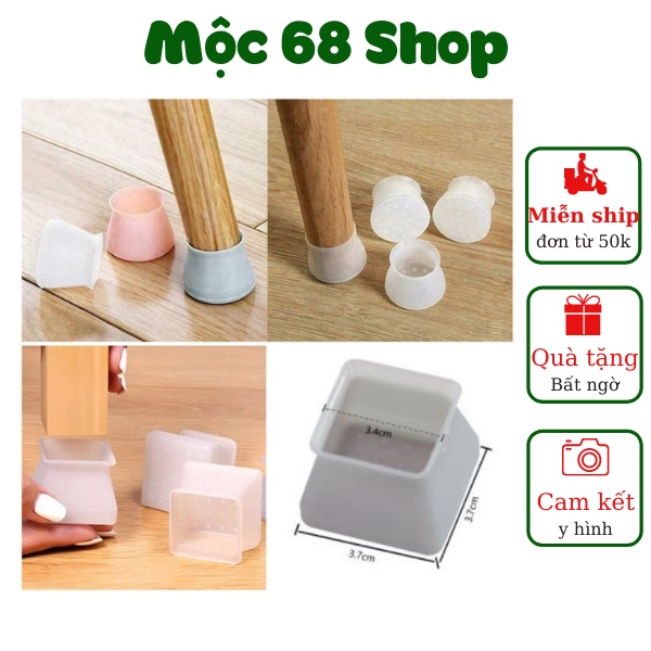 Bọc chân bàn ghế silicon chống trơn trầy xước