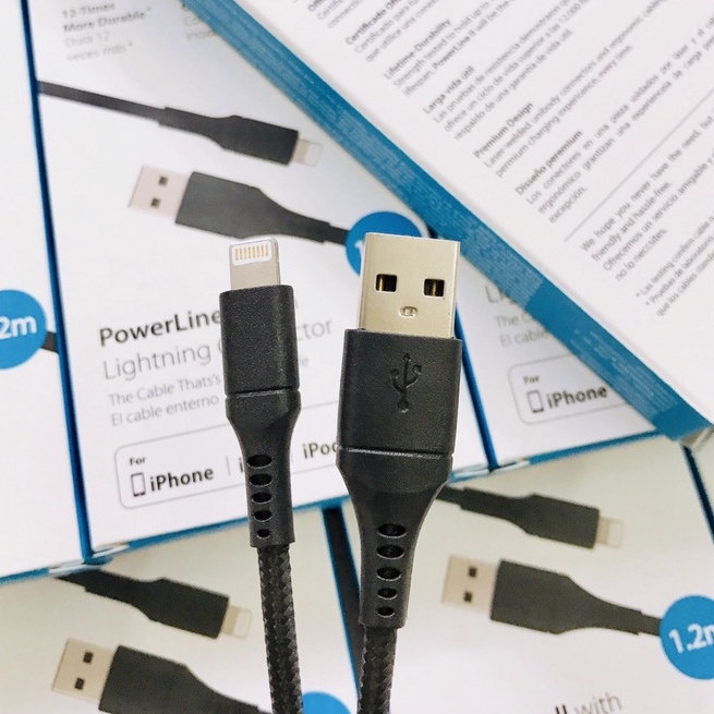 Dây sạc nhanh BV No1 Cáp sạc IP 15W xịn sò chính hãng sản xuất tại việt nam bảo hành 12 tháng BAOVY