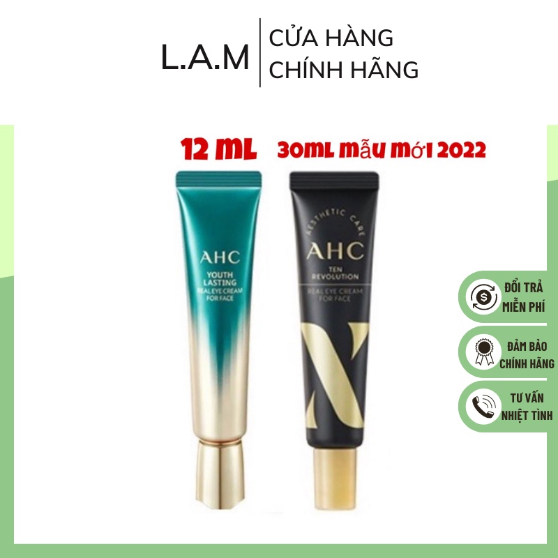 Kem Mắt AHC Time Rewind Real Eye Cream For Face