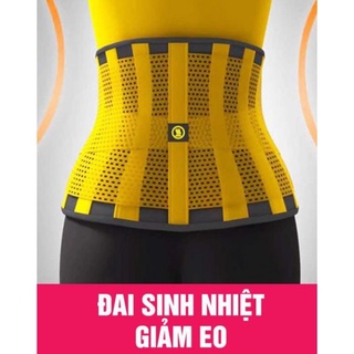 Đai nịt bụng sinh nhiệt giải pháp giảm mỡ bụng hot shapers hot belt
