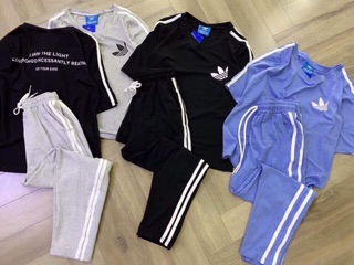 Combo Bộ thể thao tay lỡ