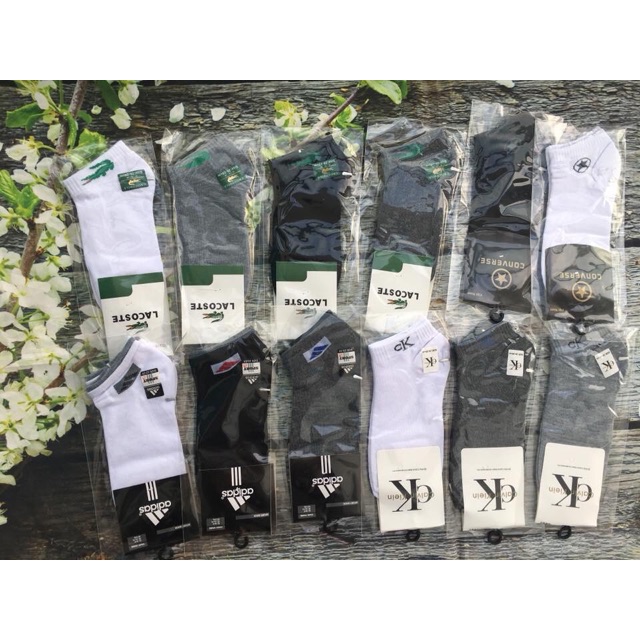 Set 10 đôi tất nam cổ ngắn