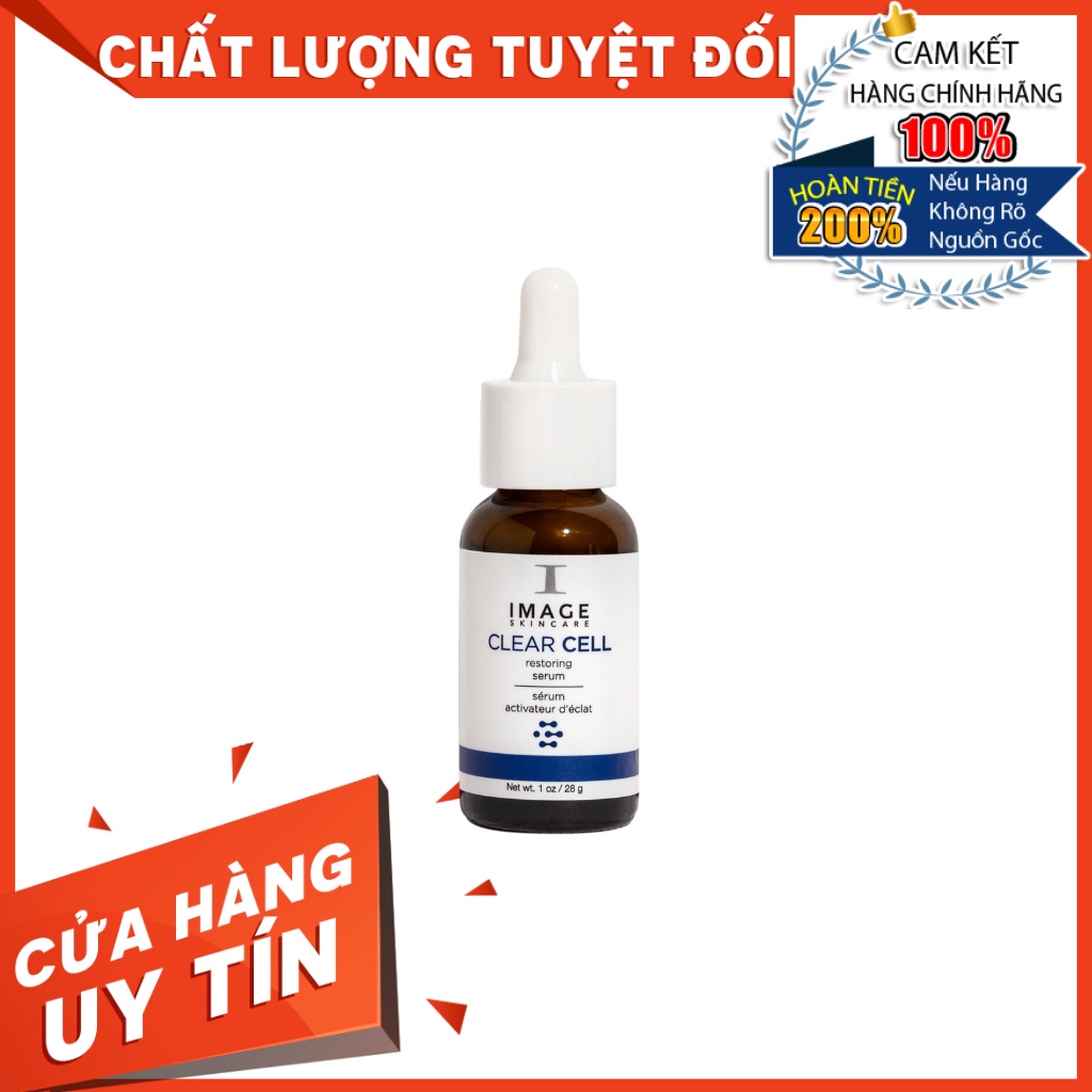 HÀNG CÔNG TY - Serum Làm Dịu Da, Kiểm Soát Bã Nhờn, Giảm Khuẩn Image Skincare Clear Cell Restoring Serum Oil Free 28g