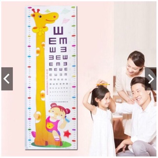 Decal dán tường đo chiều cao cho bé yêu