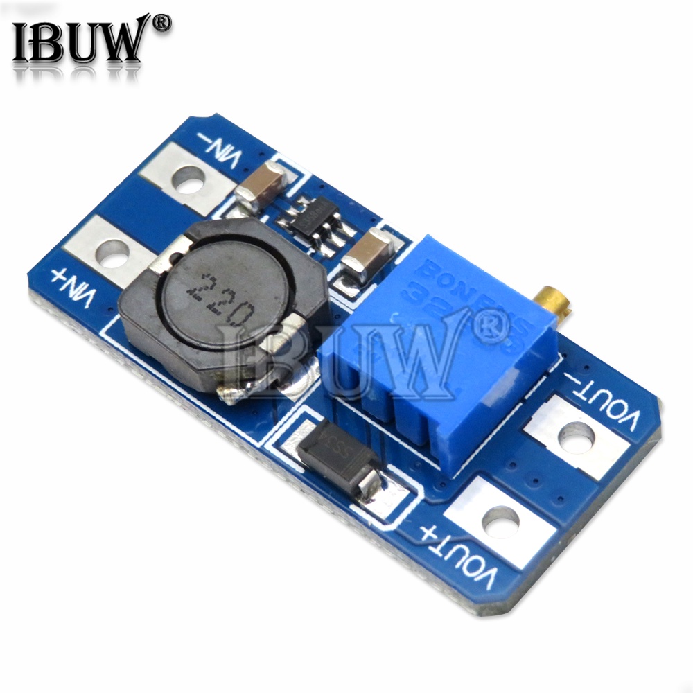 Bộ 5 Mô Đun Tăng Áp MT3608 2A Kèm MICRO USB 2V-24V Sang 5V 9V 12V 28V DC-DC