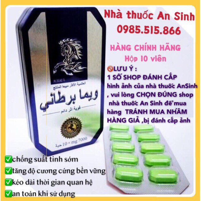 [che tên sp] ngựa+ thái chính hãng hộp 10v