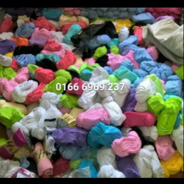 Combo 130₫ tất trơn hình