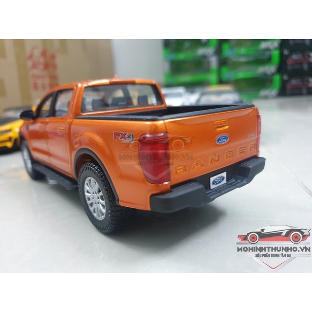 Xe mô hình Ford Ranger, tỉ lệ 1:27