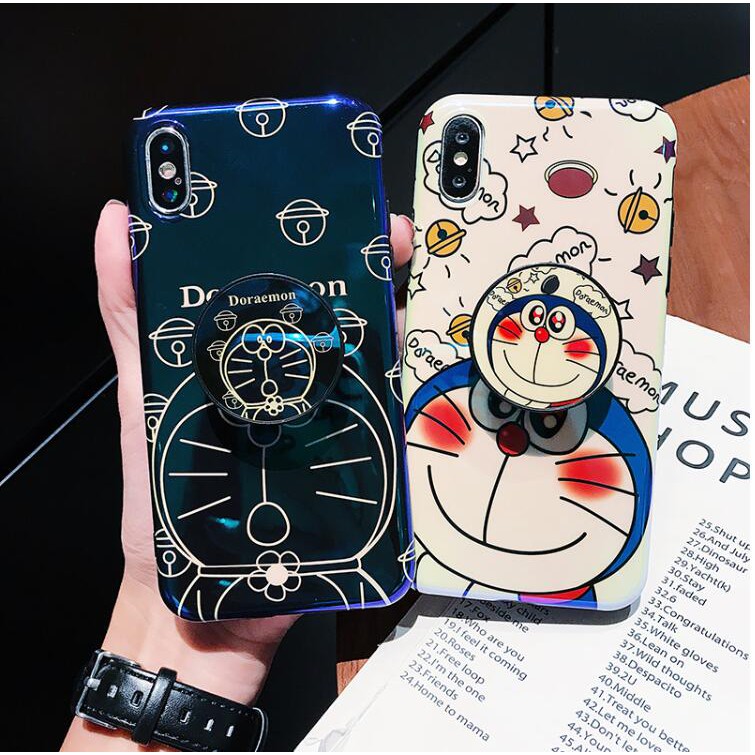 Ốp điện thoại có túi khí họa tiết Doraemon cho OPPO A31 A5 A9 2020 F11 PRO A37 A39 A3S A7 F1S F7 F9 A83 F1Plus F3 plus