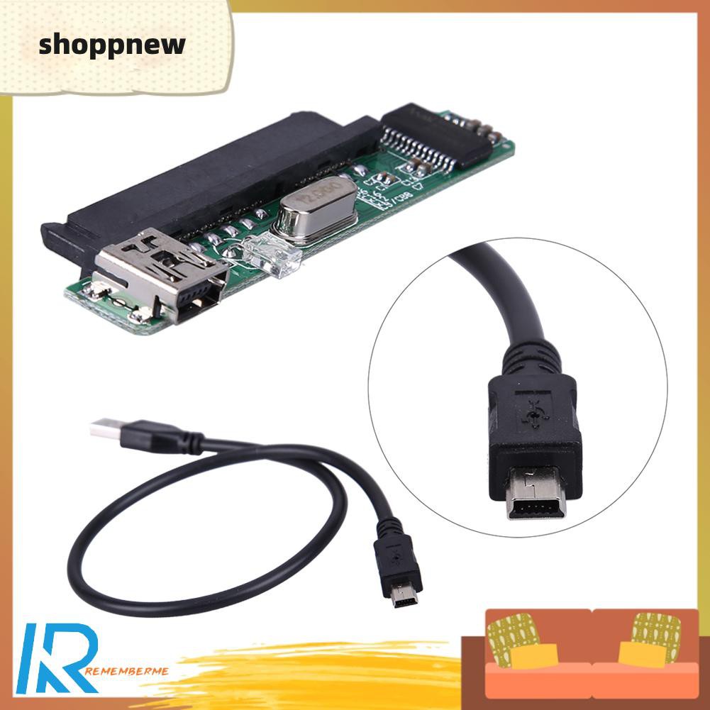 Bộ Chuyển Đổi 2.5 "Sata Female Hdd Ssd Usb 2.0 Sang 7 + 15pin Sata | BigBuy360 - bigbuy360.vn