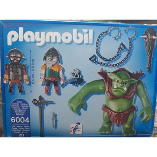 [ĐỒ CHƠI CAO CẤP] Đồ Chơi Mô Hình Lắp Ráp Tiêu Diệt Quái Vật PLAYMOBIL 6004