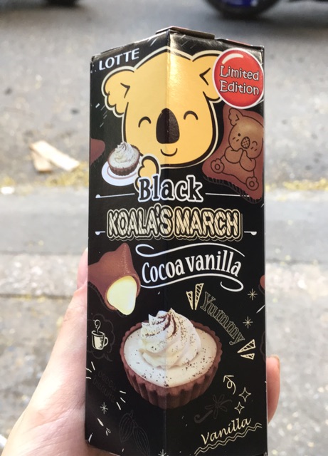 Bánh Gấu Nhân Kem Lotte Koala’s March Nhân Socola 37g