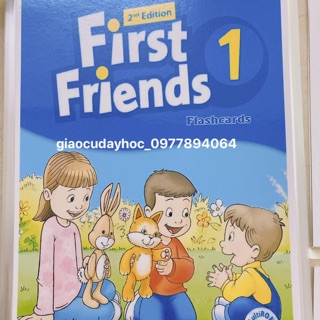 Flashcard FIRST FRIENDS 1-2nd edition (ép plastic)