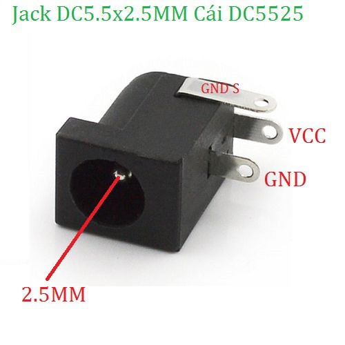 ComBo 100 Jack DC5.5x2.5MM DC5525