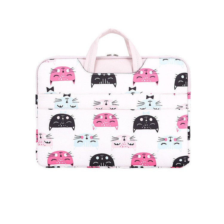 Túi đựng laptop, macbook chống sốc cực êm lót lông họa tiết_tặng kèm túi ví | BigBuy360 - bigbuy360.vn