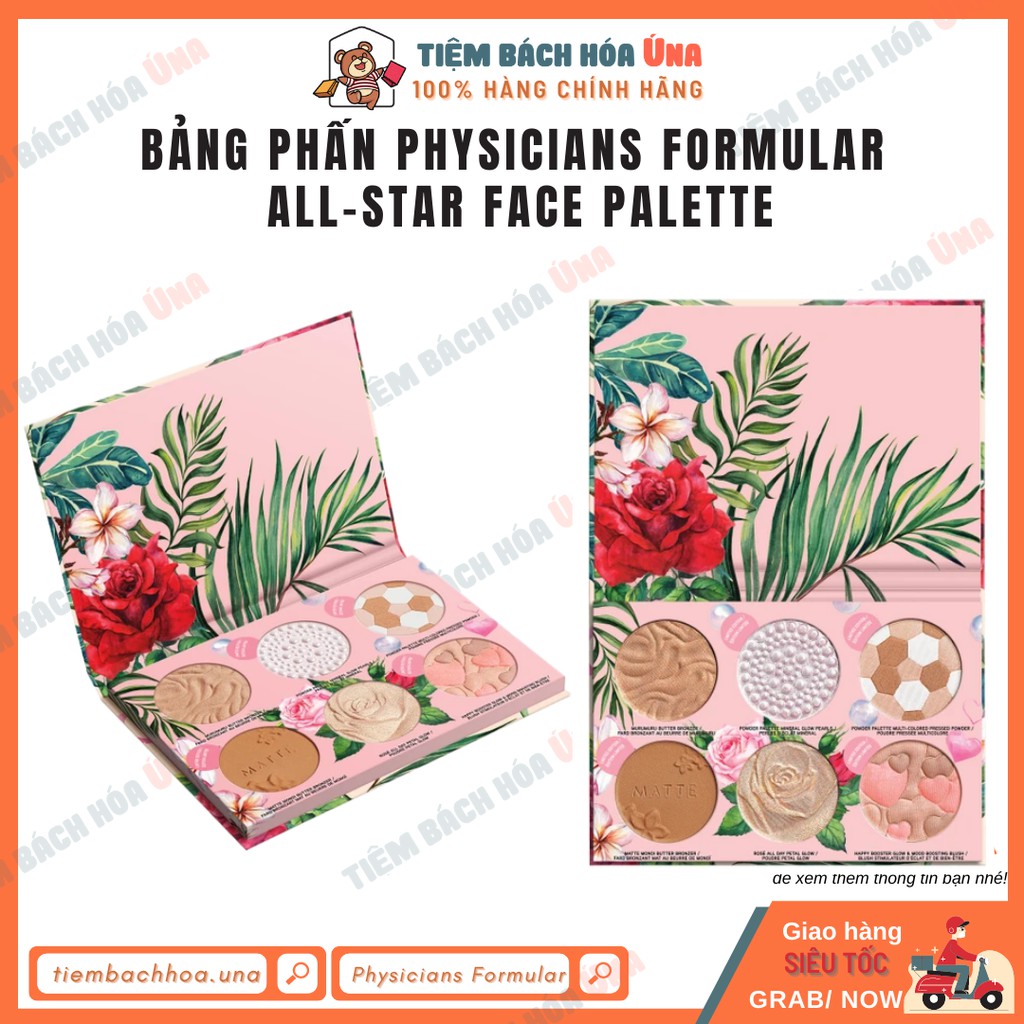 Bảng phấn PHYSICIANS FORMULA All-Star Face Palette 6 ô | WebRaoVat - webraovat.net.vn