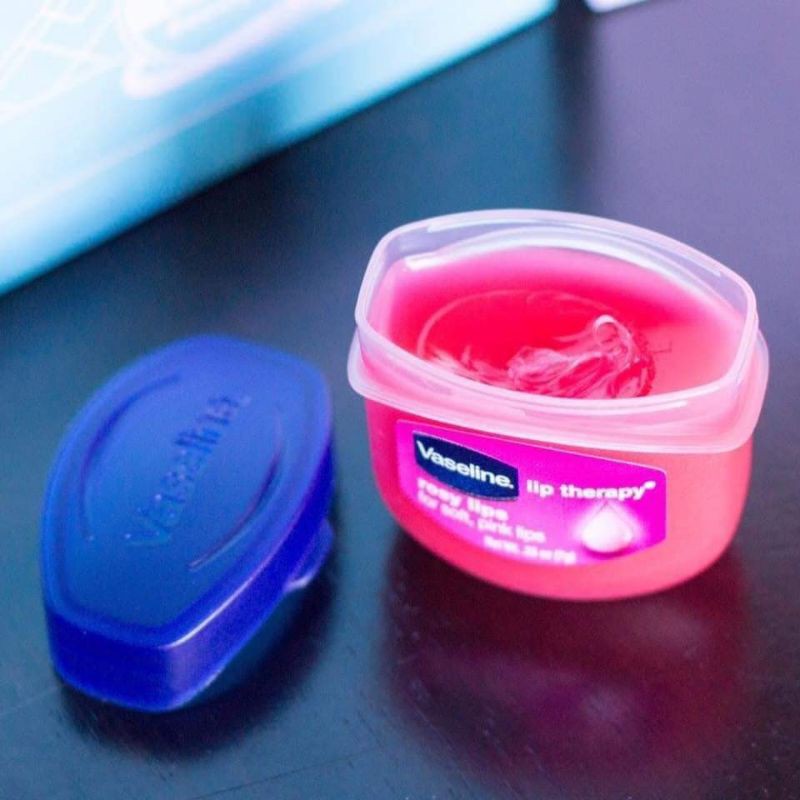 Vaseline dưỡng môi ❤️CHÍNH HÃNG👍 kem dưỡng ẩm môi chống nẻ, mùi hương nhẹ trọng lượng 7g, loại bỏ da chết như son dưỡng