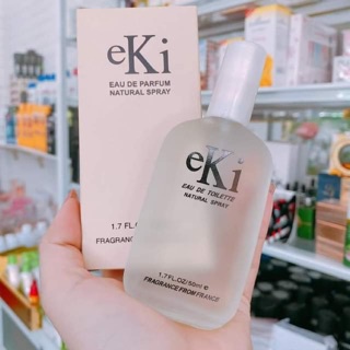 (Nam,nữ)-Nước hoa Eki 50ml đen, trắng