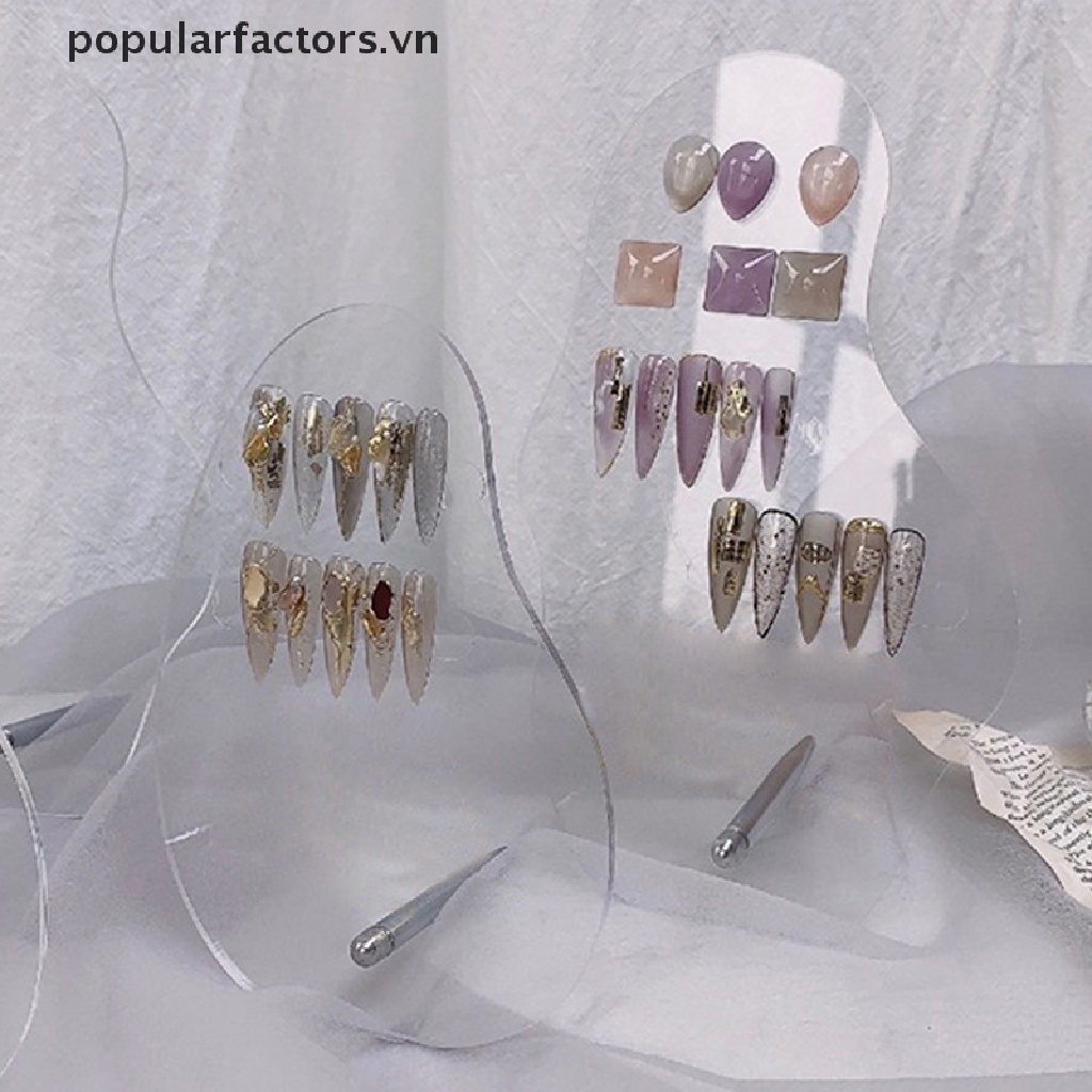 Kệ Trưng Bày Móng Tay Giả Bằng Acrylic Độc Đáo