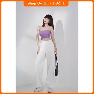[HOT] Áo Croptop 2 Dây Sợi Bún A5199