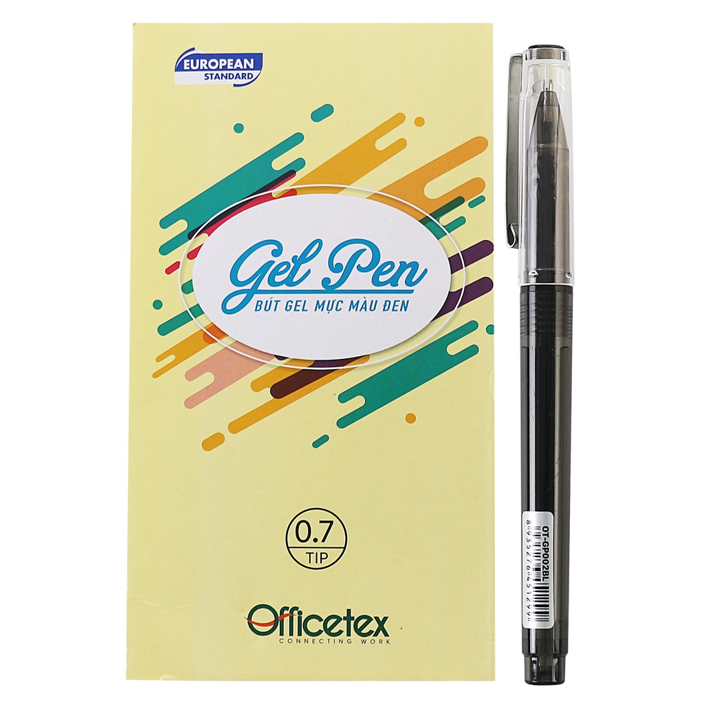 Bút Gel Bitex - OT GP002BL - Mực Đen