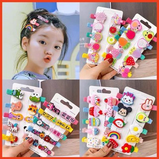 Sét 10 kẹp tóc siêu xinh cho bé mã 02