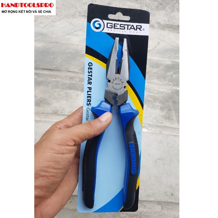 9″ Kìm điện cán xanh đen Gestar 995-519