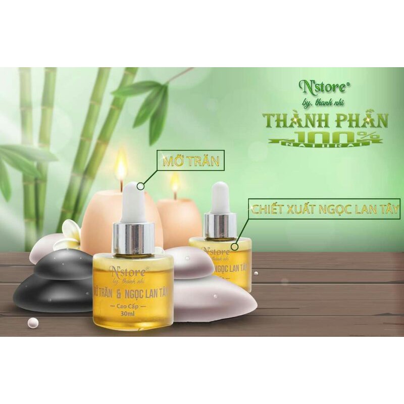 Mỡ trăn ngọc lan tây N'store_30ml ( tinh chất triệt lông cao cấp, thấp nhanh, hương hoa cỏ) | BigBuy360 - bigbuy360.vn