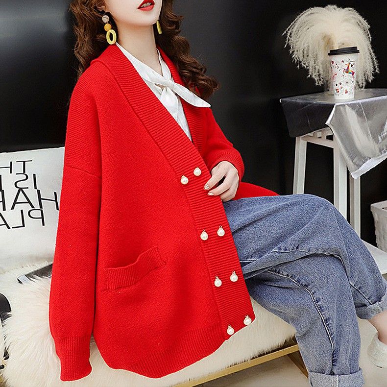Áo len cardigan tiểu thư nữ tính