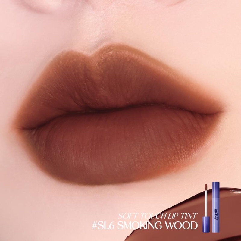 Son Kem Siêu Lì, Siêu Mịn Môi Merzy Soft Touch Lip Tint 3g