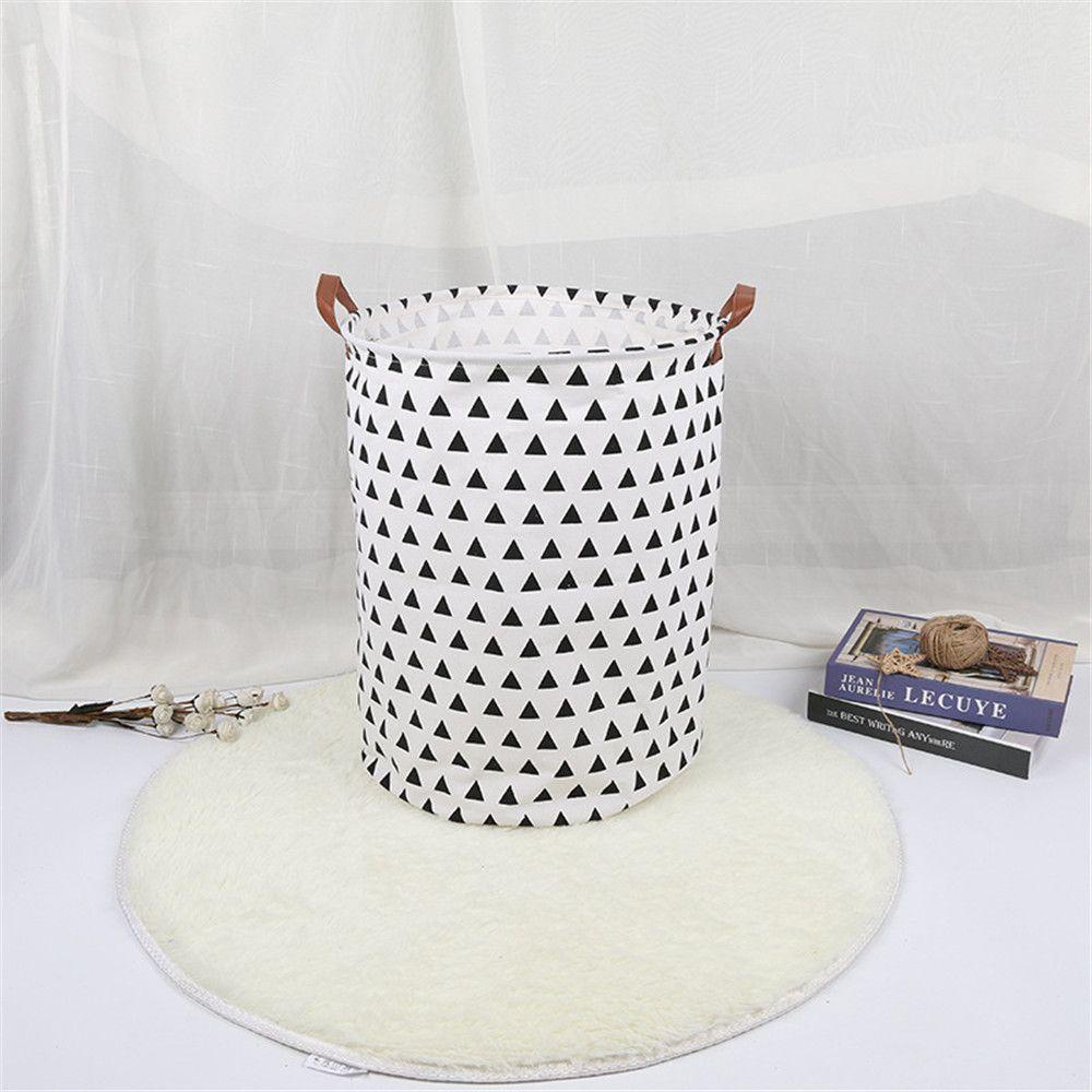 Giỏ Vải Đựng Đồ Giặt / Đồ Chơi Cỡ Lớn Có Thể Gấp Gọn Tiện Dụng