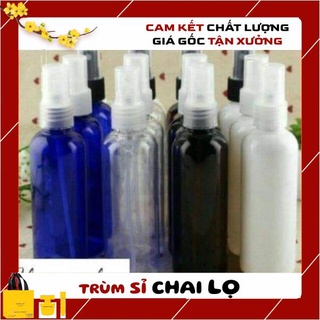 Chai Xịt Phun Sương ❤ Chai xịt phun sương 50ml,100ml,30ml,20ml , chai lọ mỹ phẩm , chai nhựa pet , trum si chai lo