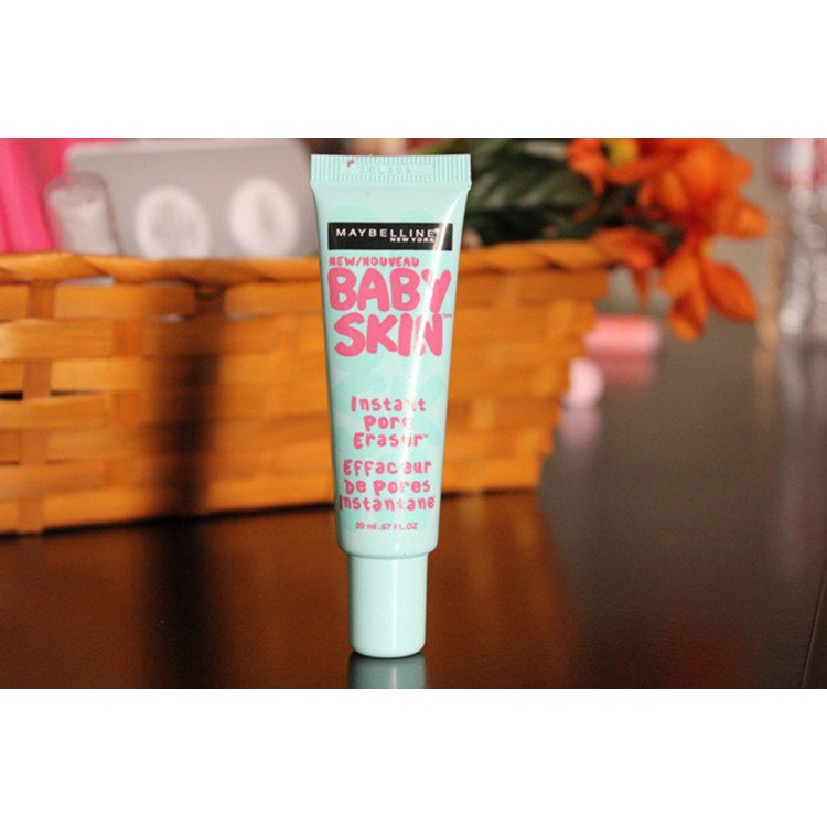 Kem Lót Mịn Da Che Khuyết Điểm Maybelline New York Baby Skin Pore Eraser Primer 22ml