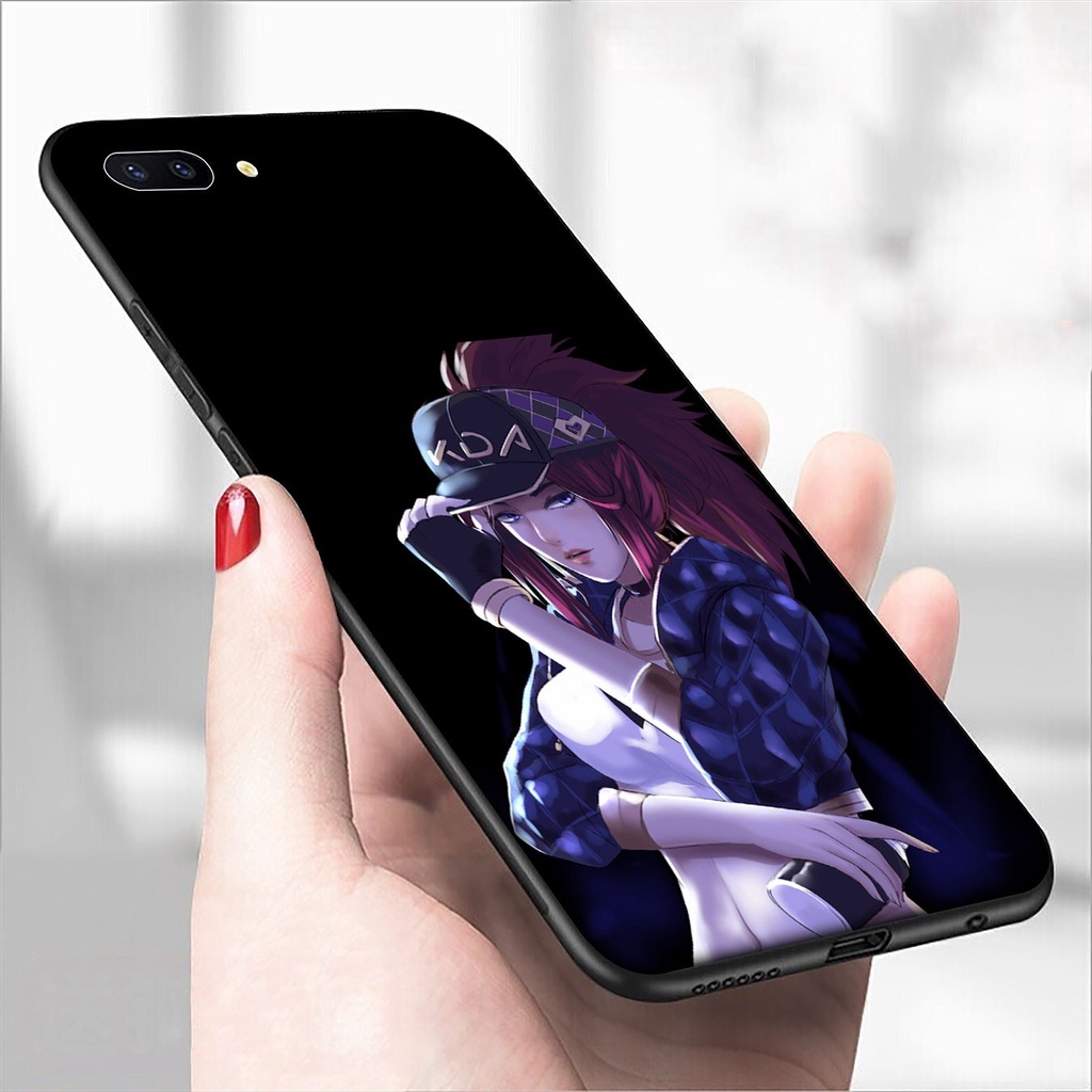 OPPO F11 Pro A9 A8 A31 A12 A37 A5s A7 AX5s AX7 A3s A5 Neo 9 Soft Silicone Phone Cover Case kda kaisa Ahri akali LOL