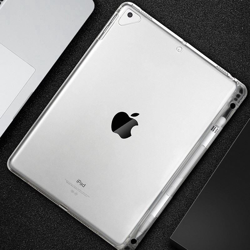 Transparent iPad TPU Casing with Pen Slot For 9.7 iPad 2017/2018 10.2 7th iPad Air1 Air2 Air3 Pro 9.7 10.5 11 Mini 12345 | BigBuy360 - bigbuy360.vn
