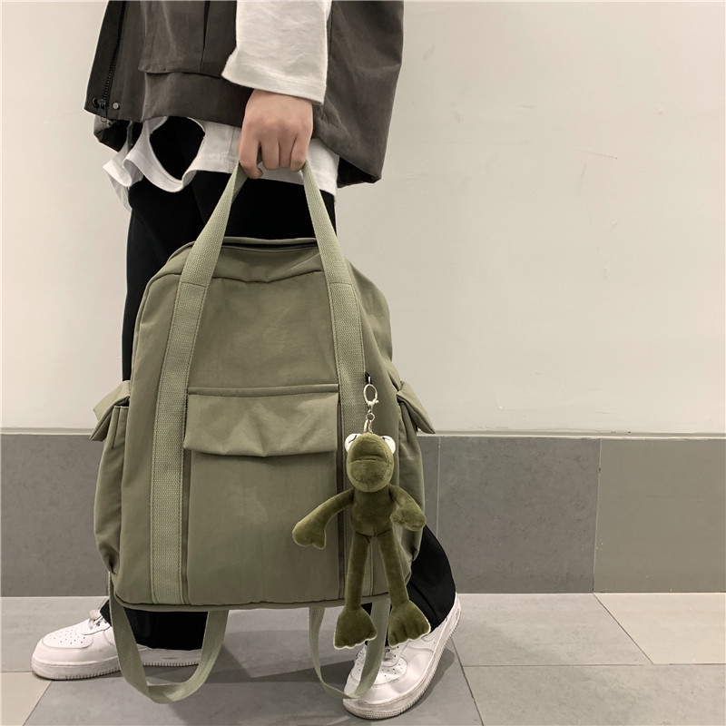 Balo đi học/ du lịch chất liệu nylon chống thấm nước kích thước 14-15.6 Inch thời trang xinh xắn cho nữ Prettyzys