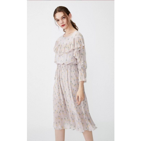Vero Moda váy nữ viền bèo nữ tính