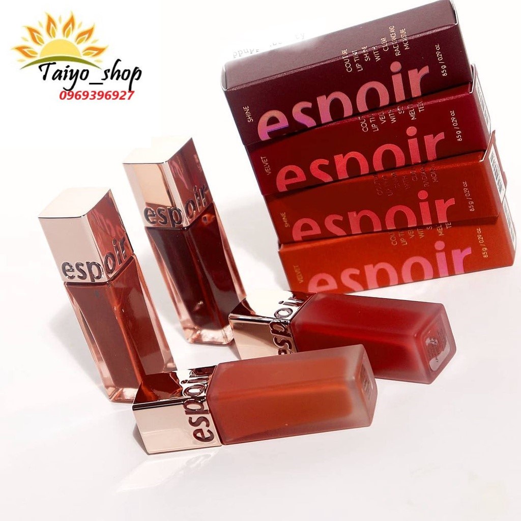 Son tint bóng ESPOIR mềm môi căng mọng Espoir Couture Lip Tint Shine Velvet Fall/Winter '21 ESPR03