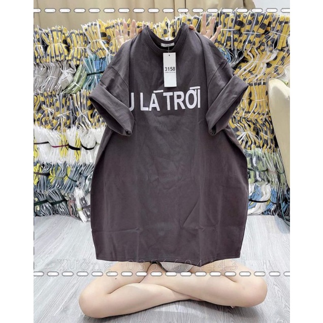Áo Phông Cotton Khô 3158 Form Rộng Nam Nữ Unisex ULATROI