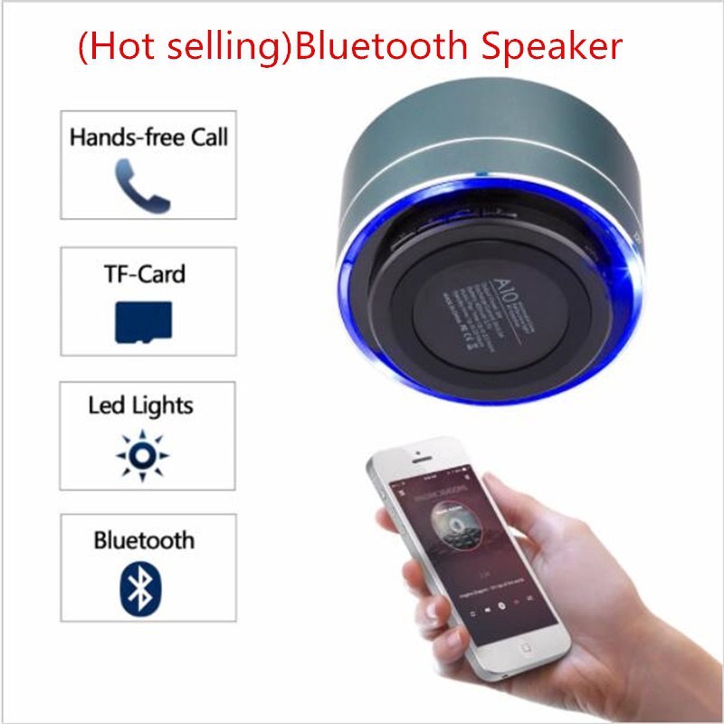 Loa bluetooth không dây âm thanh nổi HD chất lượng cao cho điện thoại / máy tính xách tay