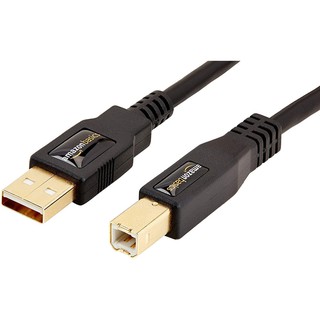 Amazonbasics usb 2.0 printer type cable - a-male to b-male - 16 feet