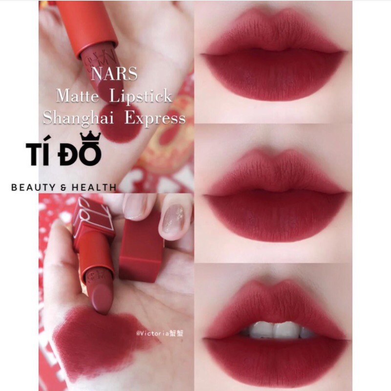 NARS - Son Thỏi Matte Lipstick BẢN GIỚI HẠN màu SHANGHAI EXPRESS