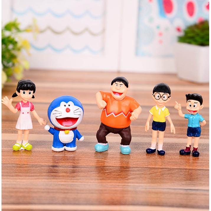 Mô Hình Nhân Vật Doraemon Nobita Trang Trí | Shopee Việt Nam