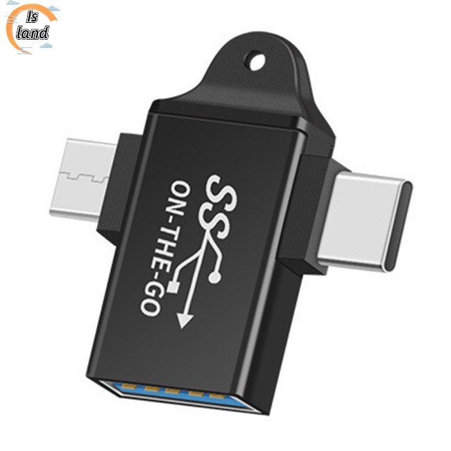 Đầu Chuyển Đổi Otg Type-c / micro Usb Đa Năng 2 Trong 1 Cho Android