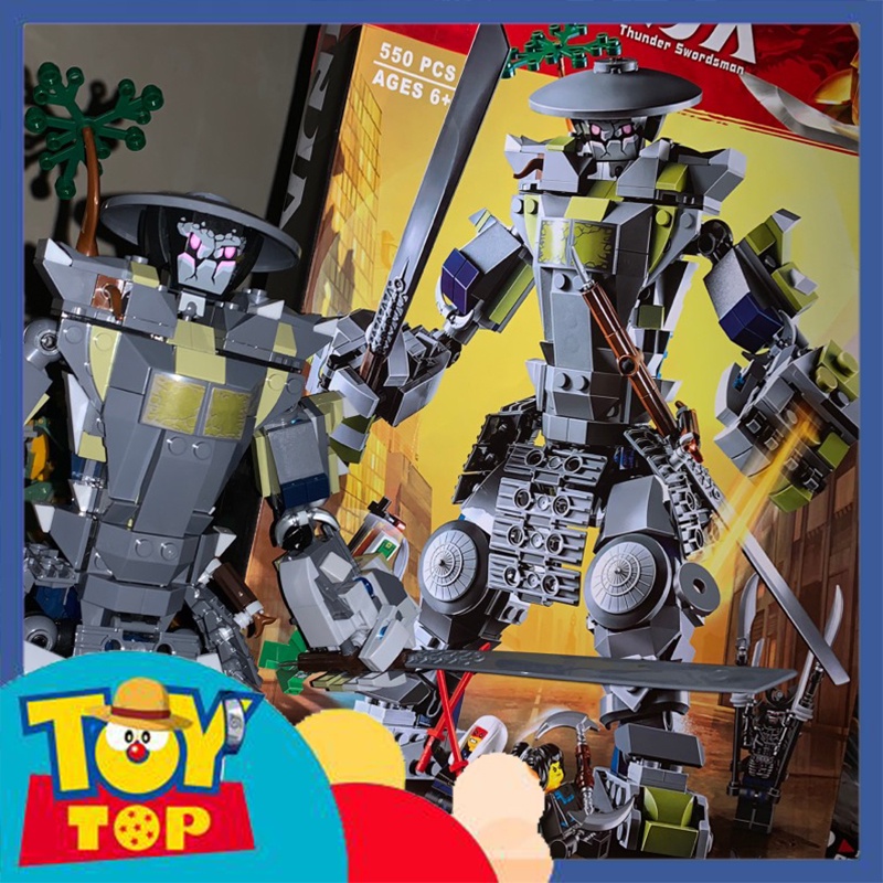 Đồ chơi lắp ráp ghép ninjago robot Oni Titan đại chiến Samurai xếp hình Bla 10937 mô phỏng 70658