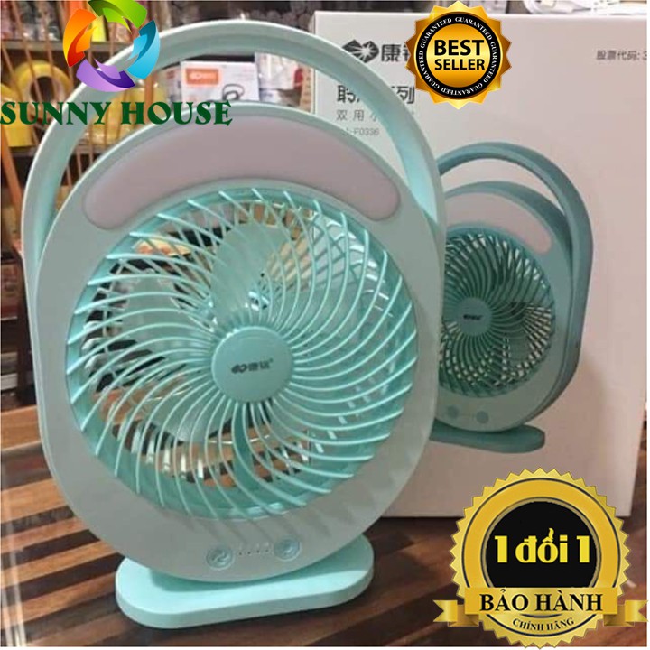 Quạt ông tây đa năng 0336 siêu mát và có đèn led siêu sáng