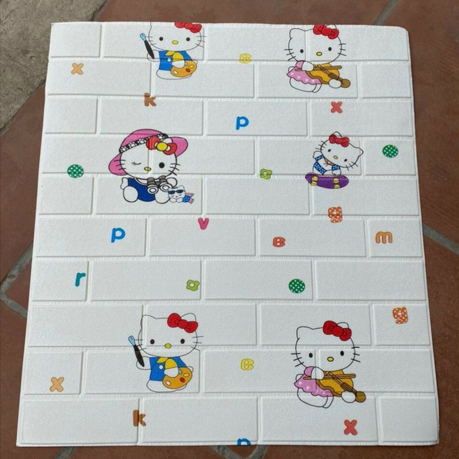 Xốp dán tường 3d trẻ em họa tiết hoạt hình khổ lớn 70 x 77 cm - MINAMINU | BigBuy360 - bigbuy360.vn