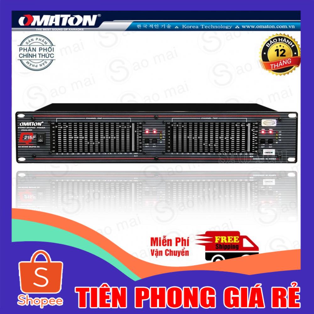 Đầu lọc xì, lọc tiếng equalizer omaton q-215f - 32 bant tần