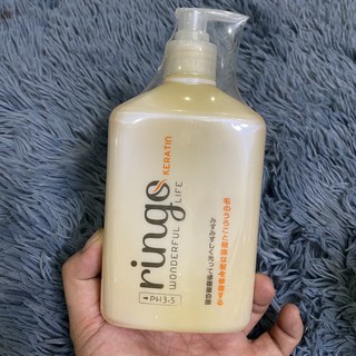 Phục hồi tóc hư tổn RINGO Keratin 550ml ( chính hãng )